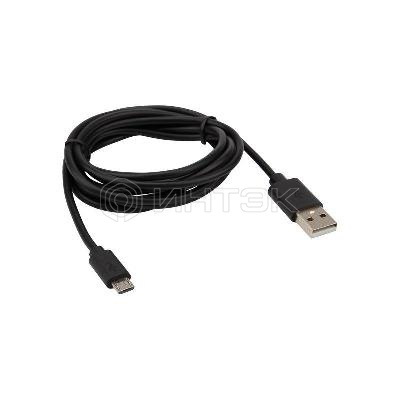 Шнур micro USB (male) - USB-A (male) 1.8м черн. Rexant 18-1164-2 изображение, фото