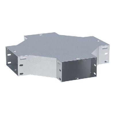 Ответвитель крест. 100х200мм 1.2мм HDZ EKF x10020008-1.2-HDZ изображение, фото