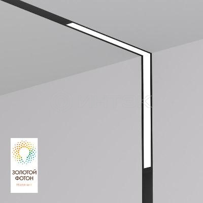 Светильник трековый SMART LINEAR 18Вт 3000К-6000К IP20 220В L312х312 угловой со светодиодом алюм. черн. DENKIRS 761243 изображение, фото