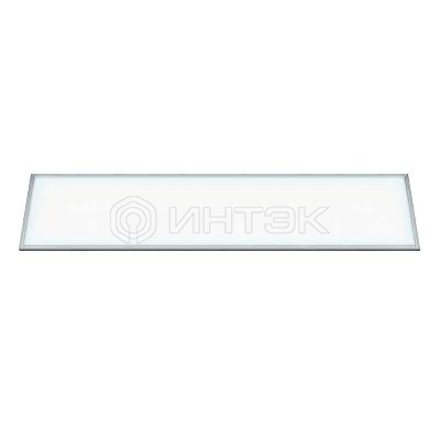 Светильник светодиодный ULP-30120-36W/DW EFFECTIVE SILVER 36Вт 6500К офисный потолочный встраив. опал. рассеив. с источником питания серебр. Uniel UL-00001789 изображение, фото
