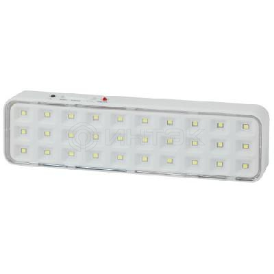 Светильник светодиодный DBA-102-0-20 30LED 5ч IP20 выход аварийный непостоянный Эра Б0044395 изображение, фото