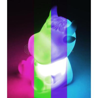 Фигура светодиодная 8х7см RGB переливается разными оттенками элементы питания 3хAG13 (в компл.) КОСМОС KOCNL-EL2020 изображение, фото