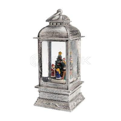 Фонарь декоративный Рождество эффект снегопада и подсветкой бел. Neon-Night 501-065 изображение, фото