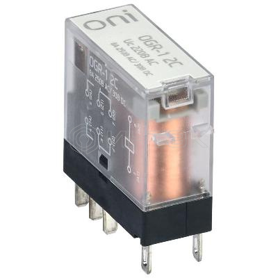 Реле общего назначения OGR-1 2C 220В AC ONI OGR-1-2C-AC220V изображение, фото