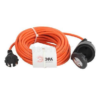 Удлинитель-шнур 1х10м без заземл. 6А IP20 UPx-1-2х0.75-10m ПВС 2х0.75 (бухта) Эра Б0043036 изображение, фото