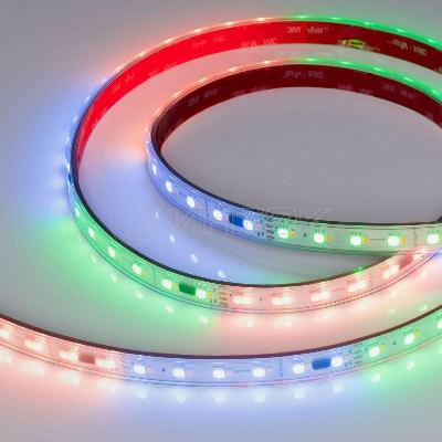 Лента светодиодная SPI-P-BA120-14mm 24V RGBW-White-PX6-BPT 16Вт/м IP66 5060/2835 герметичная бегущий огонь (уп.5м) Arlight 049401 изображение, фото