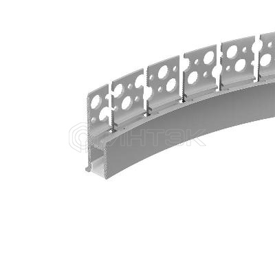 Профиль WALL-FANTOM-BENT-W10-SIDE-2000 ANOD L2000 алюм. Arlight 043694(1) изображение, фото