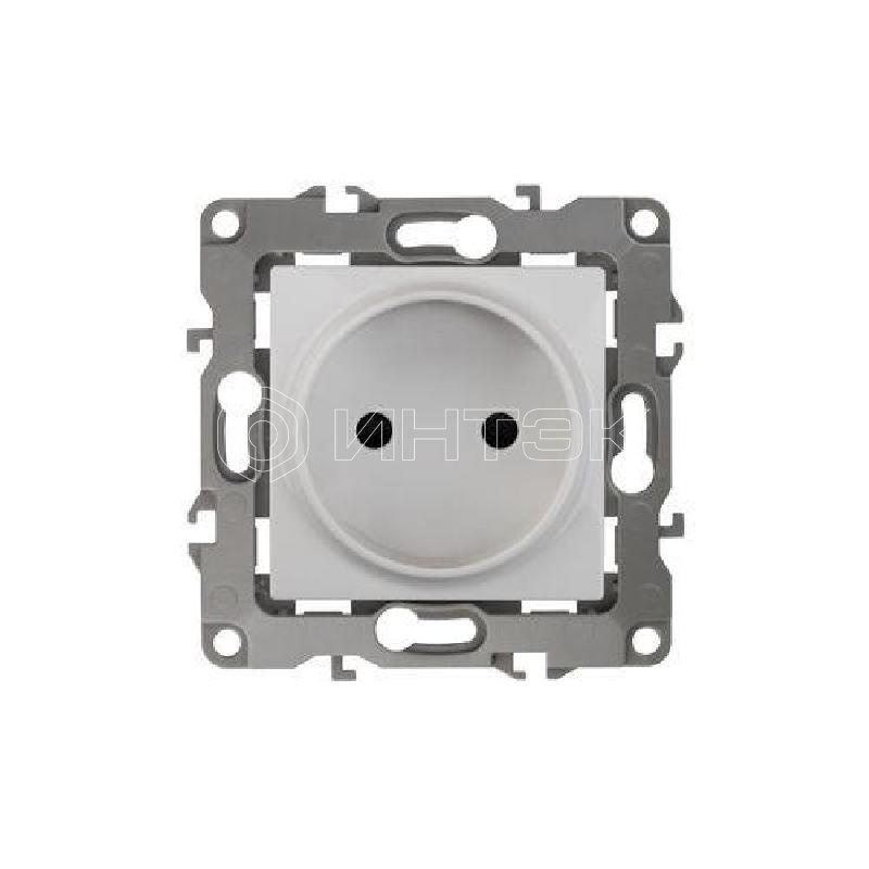 Розетка 1-м СП Эра12 12-2105-01 16А IP20 16AX 250В 2P механизм бел. Эра Б0018254 изображение, фото