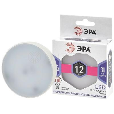 Лампа светодиодная LED GX-12W-860-GX53 GX 12Вт таблетка GX53 холод. бел. Эра Б0048020 изображение, фото