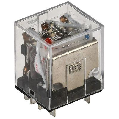 Реле РЭК 77-3(LY3) с инд. 10А 24В DC IEK RRP10-3-10-024D-LED изображение, фото