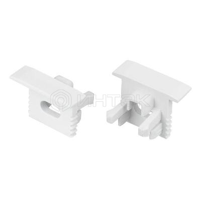 Заглушка SL-MINI-10-F WHITE с отверстием пластик (комплект) Arlight 049454 изображение, фото