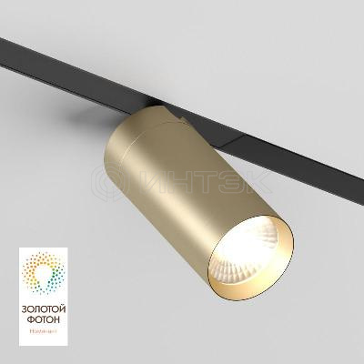 Светильник SMART SPOT 9Вт 3000К-6000К DIM акцентный матов. зол. с черн. DENKIRS 694299 изображение, фото