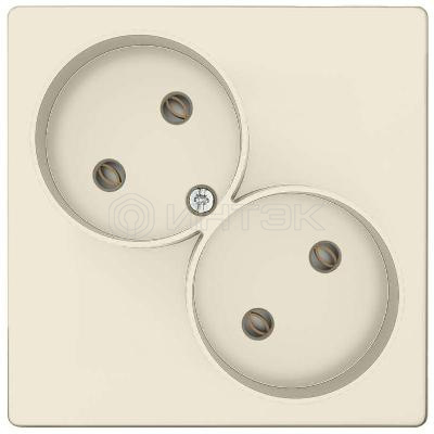 Розетка 2-м СП Simon 24 16А IP20 2х2P без защ. шторок механизм сл. кость Simon 2450457-031 изображение, фото