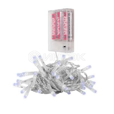 Гирлянда DC-G01-80W 80LED 7.8м 8реж. 3xAA (не в компл.) бел. ФАZА 5047778 изображение, фото