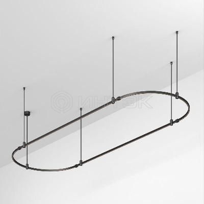 Трек ART-APRIORI-OVAL-ROD-800-3000х1000 BK IP20 метал. Arlight 048509 изображение, фото