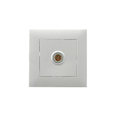 Розетка TV проходная Karea RIZZ STAR сер. Makel 88065007 изображение, фото