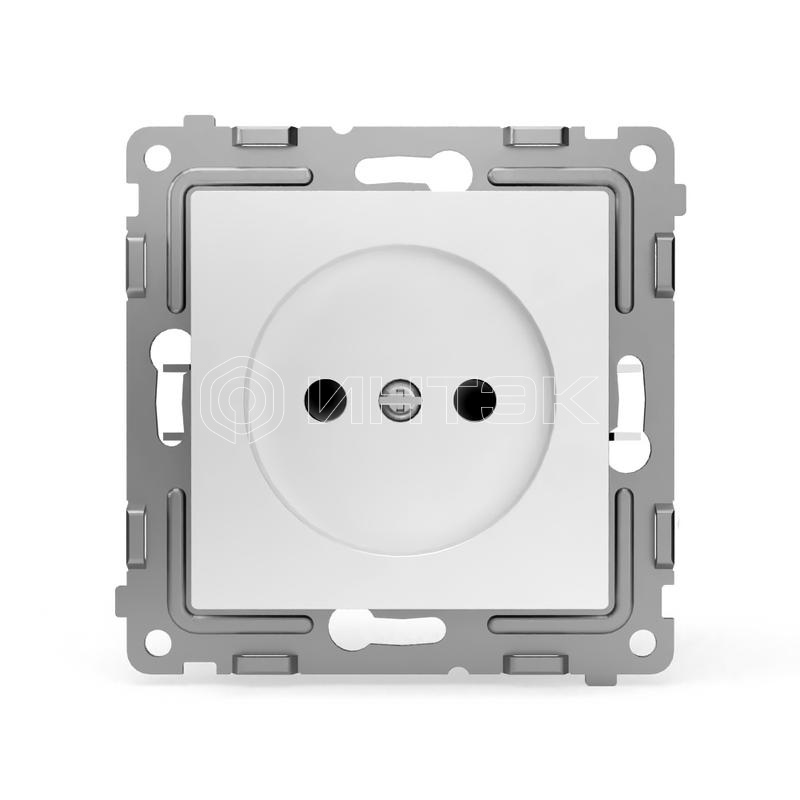Розетка 1-м СП Pixel 16А IP20 без заземл. защ. шторки механизм бел. TOKOV ELECTRIC TKE-PX-R1SF-C01 изображение, фото