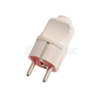 Вилка Accessories с заземл. UPS бел. LEZARD 715-0501-605 изображение, фото