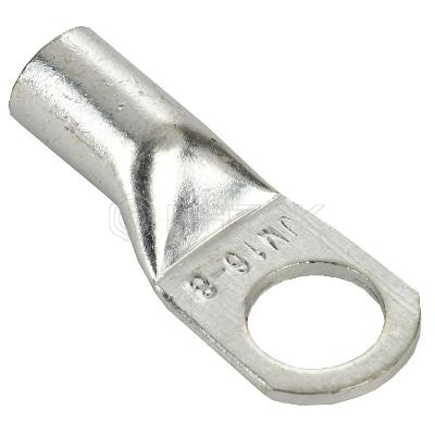Наконечник медный луженый JGA-16-8 (ТМЛ) (уп.5шт) IEK UNP10-31-O-016-008-05 изображение, фото
