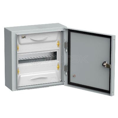 Корпус ЩРн-12з-1 UNIVERSAL IP54 метал. IEK MKM11-N-12-54-Z-U изображение, фото
