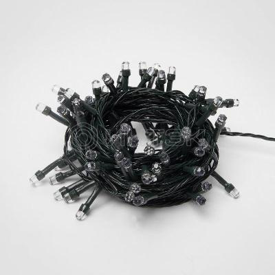 Гирлянда светодиодная ULD-S0800-100/DGA MULTI IP20 CRYSTAL-1 с контроллером «Кристал-1» 8м разноцвет. свет провод зел. Uniel UL-00005472 изображение, фото