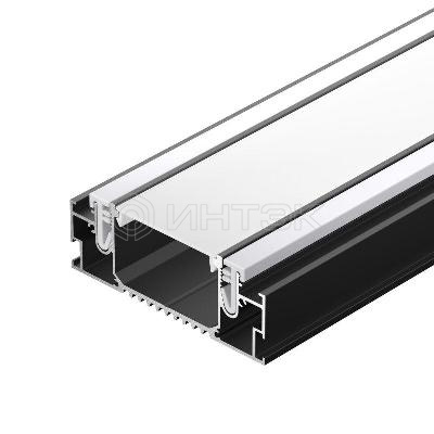 Профиль STRETCH-41-CEIL-CENTER-2000 BLACK L2000 алюм. Arlight 055206 изображение, фото