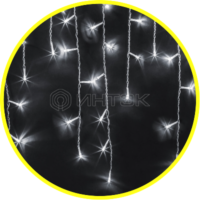 Гирлянда светодиодная "Бахрома" 93 689 NGF-D029-03 4.7х0.6м 240LED CW IP44 BL Navigator 93689 изображение, фото