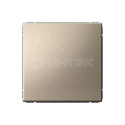 Выключатель кнопочный 1-кл. ArtGallery 10А механизм шампань Systeme Electric GAL000515 изображение, фото