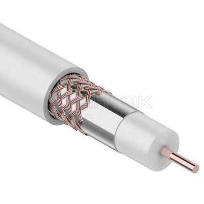 Кабель RG-6U+CU Cu/AL/Cu 48х0.12 75 Ом бухта Б (м) REXANT 01-2221 изображение, фото
