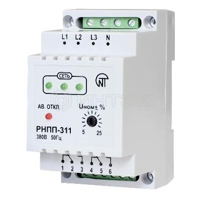Реле напряжения РНПП-311 3ф НовАтек-Электро 3425600311 изображение, фото
