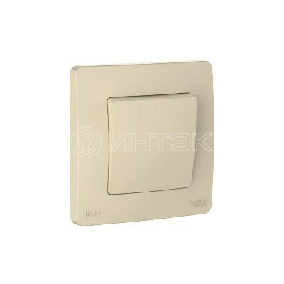 Переключатель 1-кл. СП Blanca 10А IP44 (сх.6) 250В беж. Systeme Electric BLNVS410607 изображение, фото