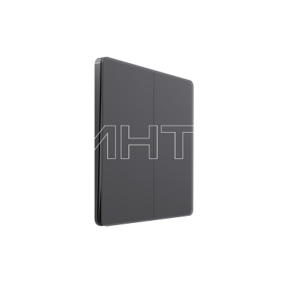 Выключатель 2-кл. СП Systeme Infinity 10А 250В с самовозвратом вулканический пепел Systeme Electric FSE000717 изображение, фото