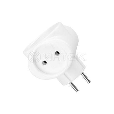 Разветвитель 3-м 6А IP20 220В биметал. бел. Rexant 11-1064 изображение, фото