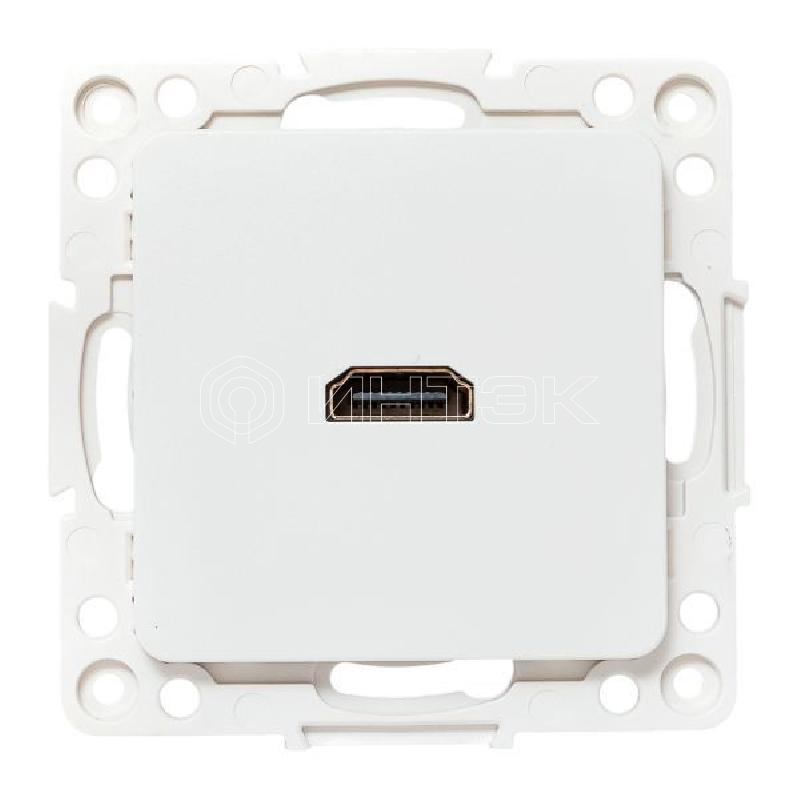 Розетка Стокгольм HDMI механизм бел. EKF EYA00-327-10 изображение, фото