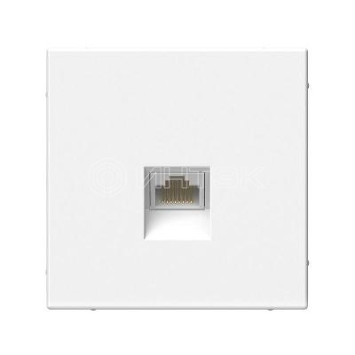 Розетка компьютерная ArtGallery RJ45 кат.6A механизм лотос  Systeme Electric GAL001386 изображение, фото