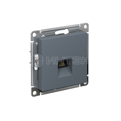 Розетка компьютерная AtlasDesign RJ45 кат.5E механизм грифель  Systeme Electric ATN000783 изображение, фото
