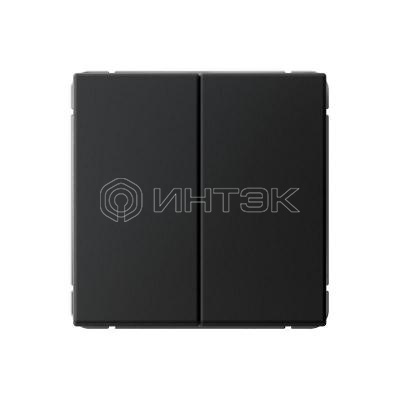 Переключатель 2-кл. ArtGallery (сх. 6/2) 10AX механизм карбон  Systeme Electric GAL001065 изображение, фото