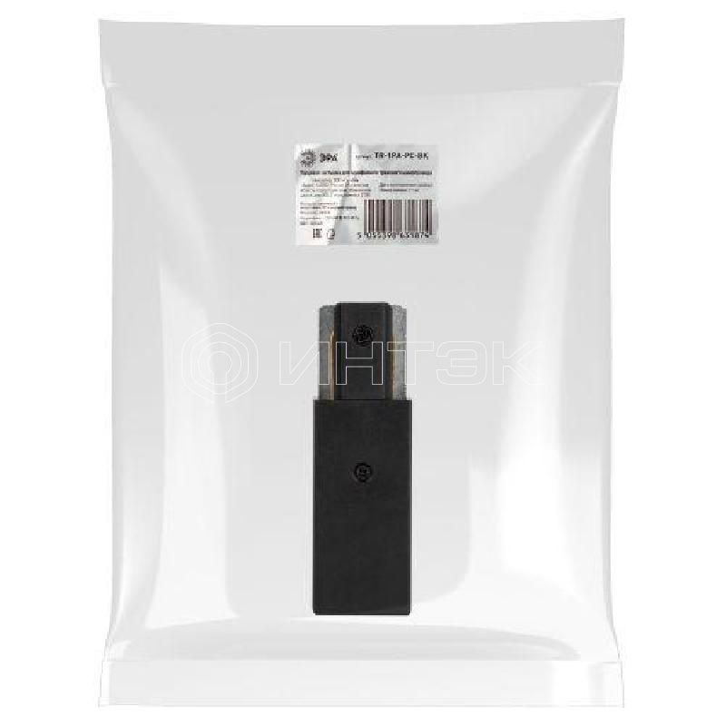 Ввод питания TR-1PA-PC-BK для 1ф шинопровода черн. Эра Б0054476 изображение, фото