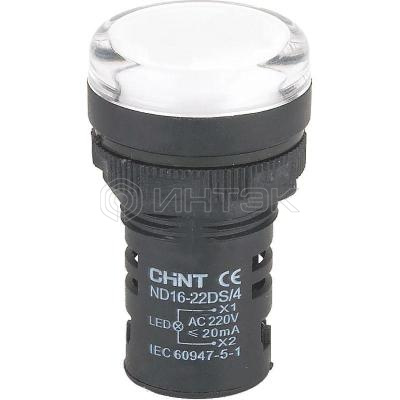Индикатор ND16-22DS/2 AC/DC 24В (R) бел. CHINT 592936 изображение, фото