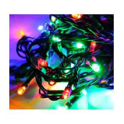 Гирлянда уличная LD200C-GM 200LED 22.9м (19.9+3м) 8 режимов мигания контроллер IP44 мультиколор Космос KOC_GIR200LED_RGB_IP изображение, фото