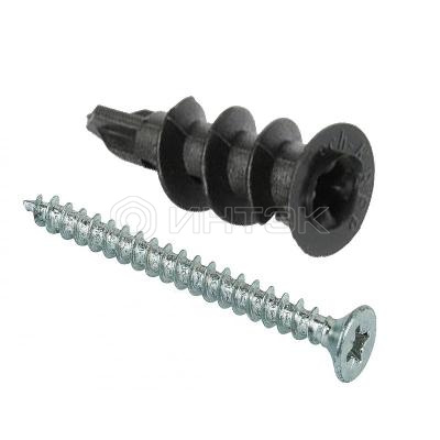 Анкер (дюбель) DRIVA NYLON с шурупом (уп.4шт) Tech-KREP 102947 изображение, фото