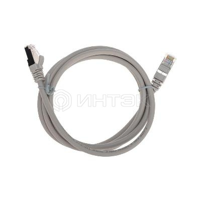 Патч-корд F/UTP кат.6 RJ45-RJ45 26AWG LSZH 1.5м сер. Rexant 02-0210-105 изображение, фото