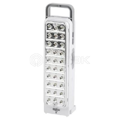 Фонарь аккумуляторный кемпинговый TL30 30LED аккум. 4В 1.5А.ч ЗУ 220В с ручкой (картон. упак.) Трофи Б0002595 изображение, фото