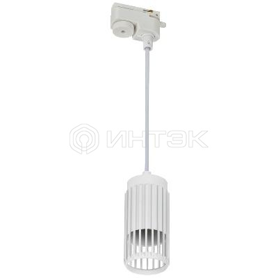 Светильник 4213 декоративный трековый подвесной GU10 бел. IEK LT-UPB0-4213-GU10-1-K01 изображение, фото