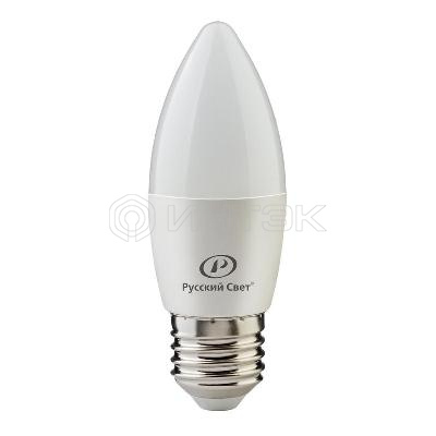 Лампа светодиодная RS C37 E27 8W 220-240V 4000К 8Вт 800лм Ra 90 свеча  15010545063 изображение, фото