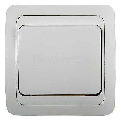 Выключатель 1-кл. СП Classico 2021 10А IP20 бел. ASD / IN HOME 4680005959846 изображение, фото