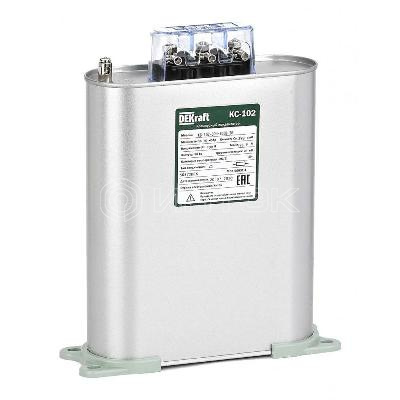 Конденсатор косинусный КС-102 3ф 400В 20квар DEKraft 50472DEK изображение, фото