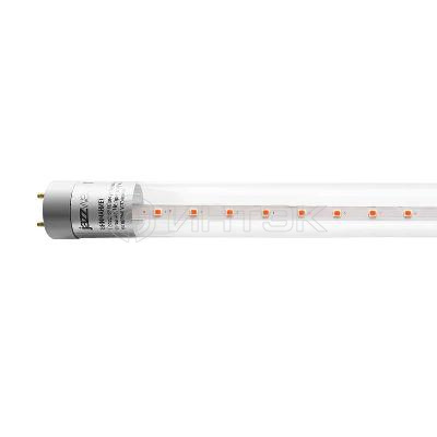 Лампа светодиодная PLED T8-600 PPG Agro 8Вт T8 линейная G13 CL для растений красн./син. спектр Jazzway 5025899 изображение, фото