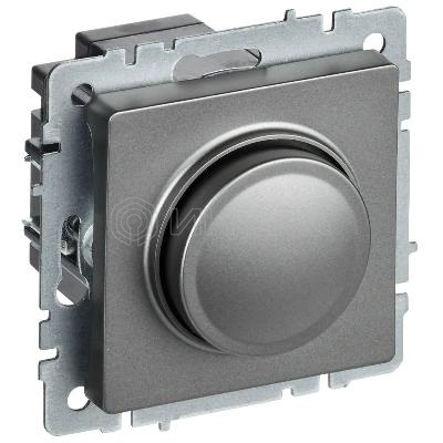 Светорегулятор СП BRITE пов-наж. 600Вт СС10-1-0-БрС механизм сталь IEK BR-D20-0600-K46 изображение, фото