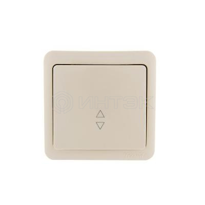 Переключатель проходной 1-кл. 1п ОП Viola 10А IP20 крем. LEZARD 751-0300-105 изображение, фото